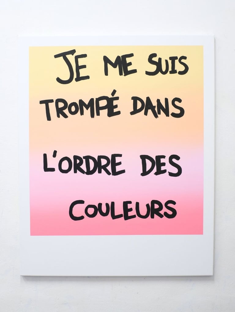 Peinture contemporaine – série Horizon – Bastien Bonhomme