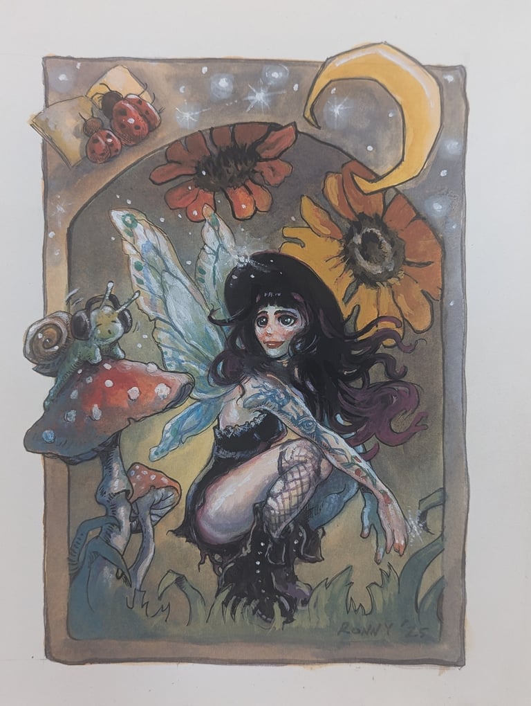 Fairy 1728 artwork by Ronny Vardy