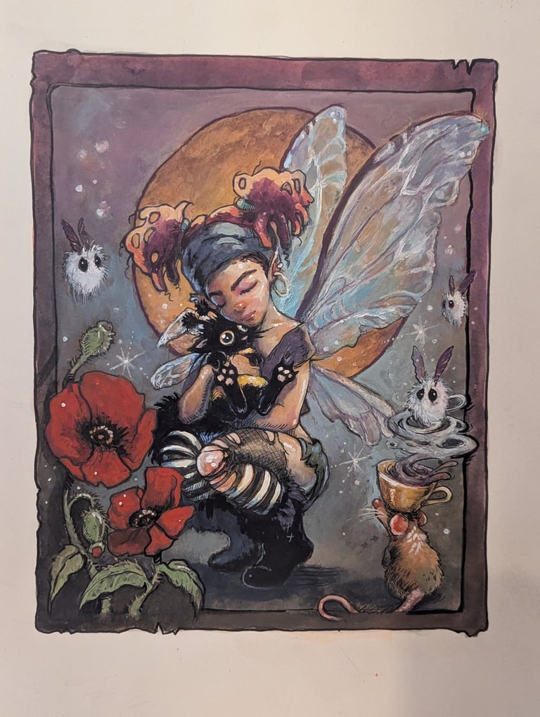 Fairy 1726 artwork by Ronny Vardy