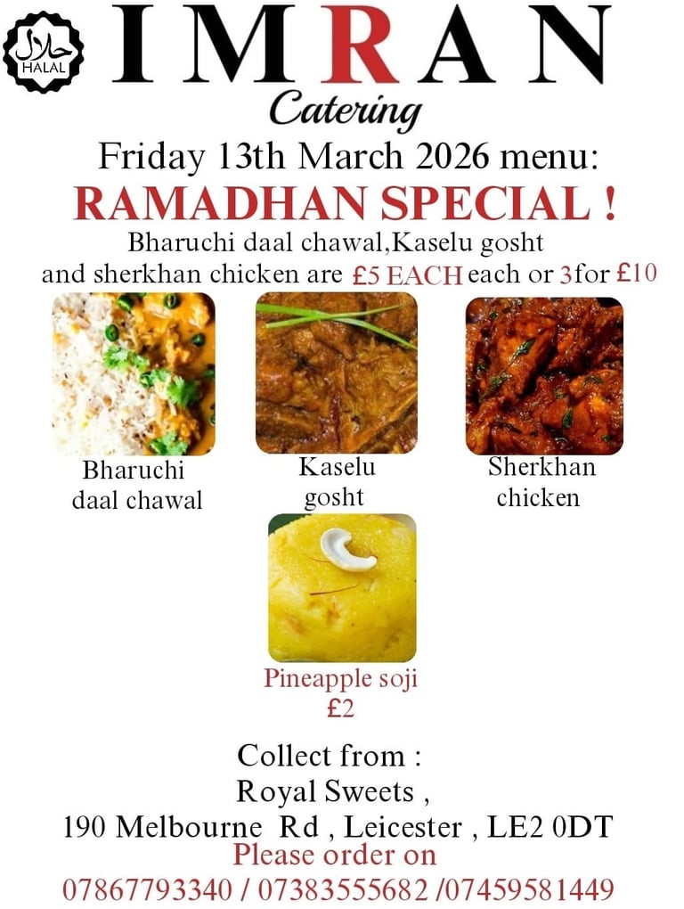 Ramadan 2026 Menu