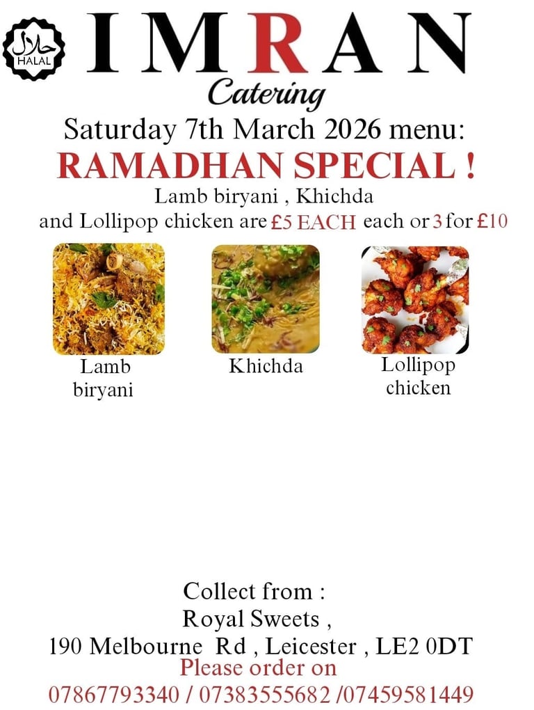 Ramadan 2026 Menu