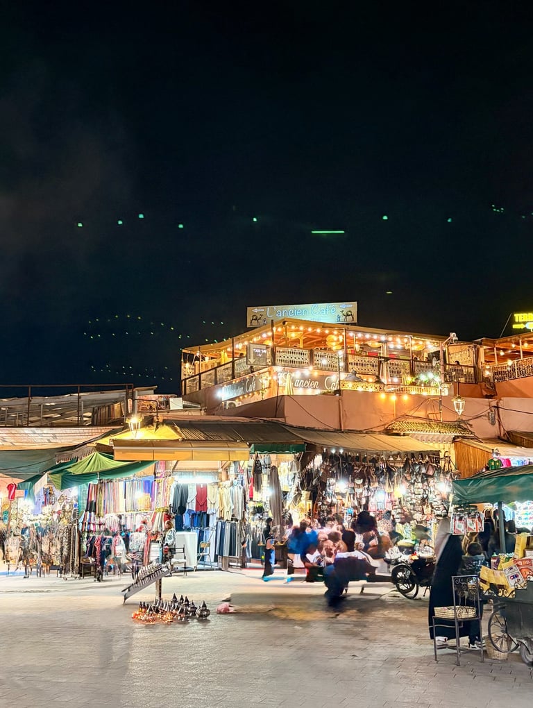 La place Jemaa el-Fna