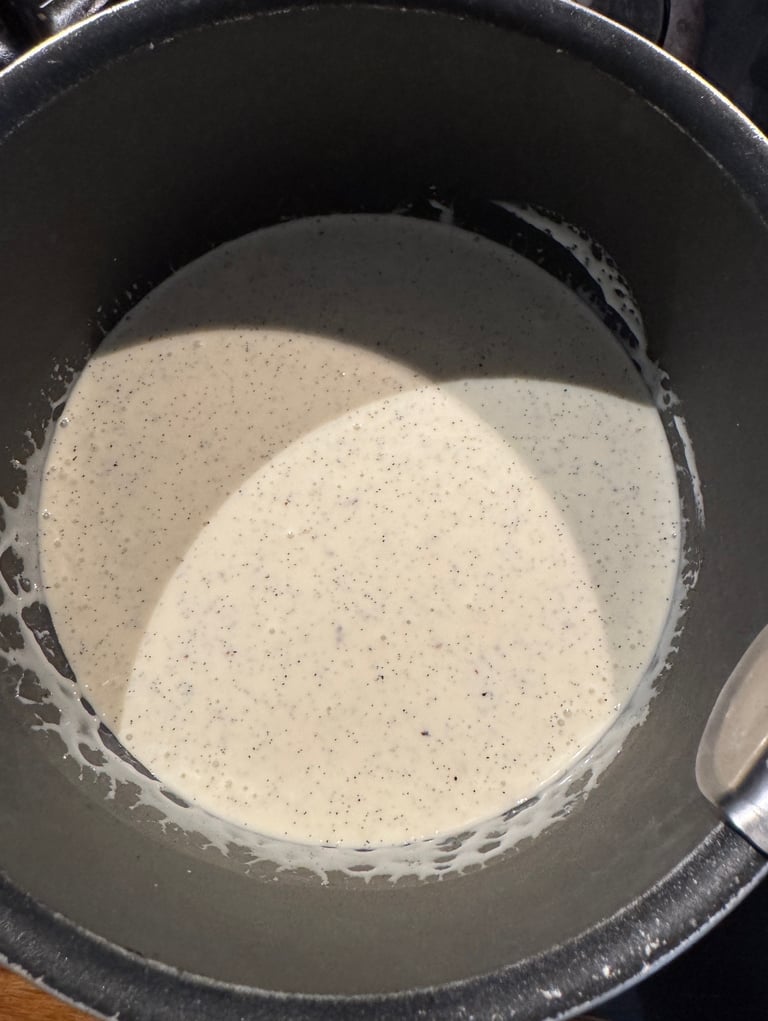 ganache montée vanille