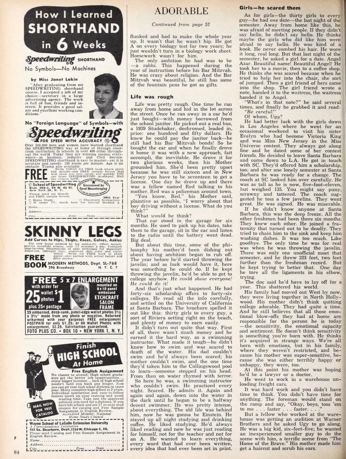 Michael Landon - Adorable? That's the Story of My Life article