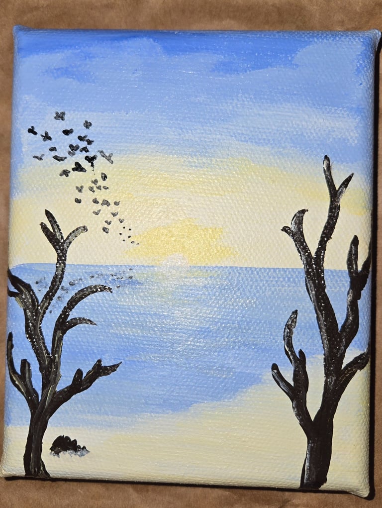 Soaring #2 (painting) Kylee Nicole