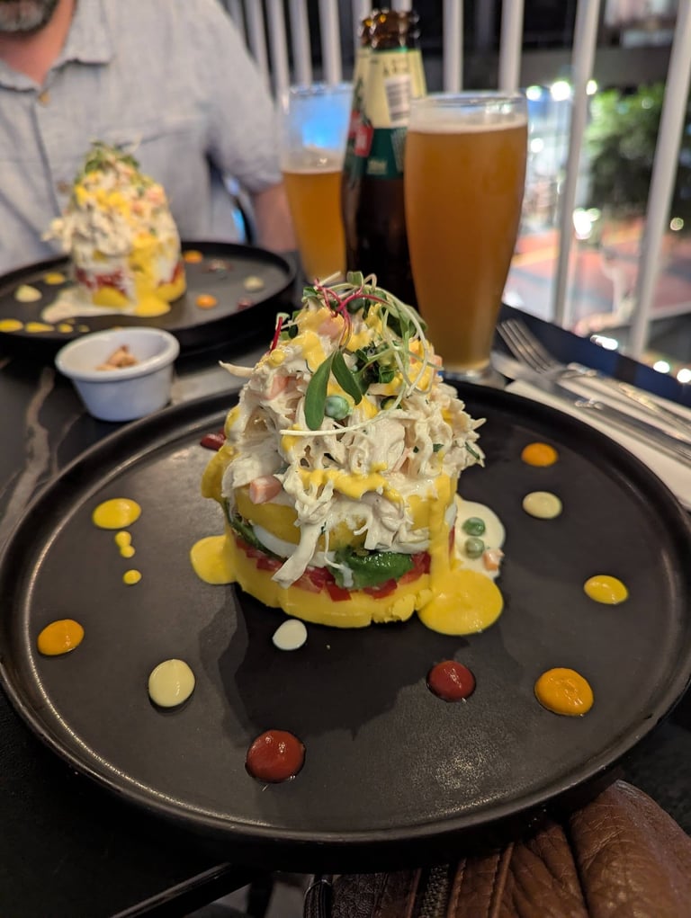 Causa Limeña at Kauza Miraflores Lima