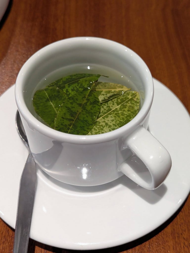 Coca Tea at Saska Hotel Boutique