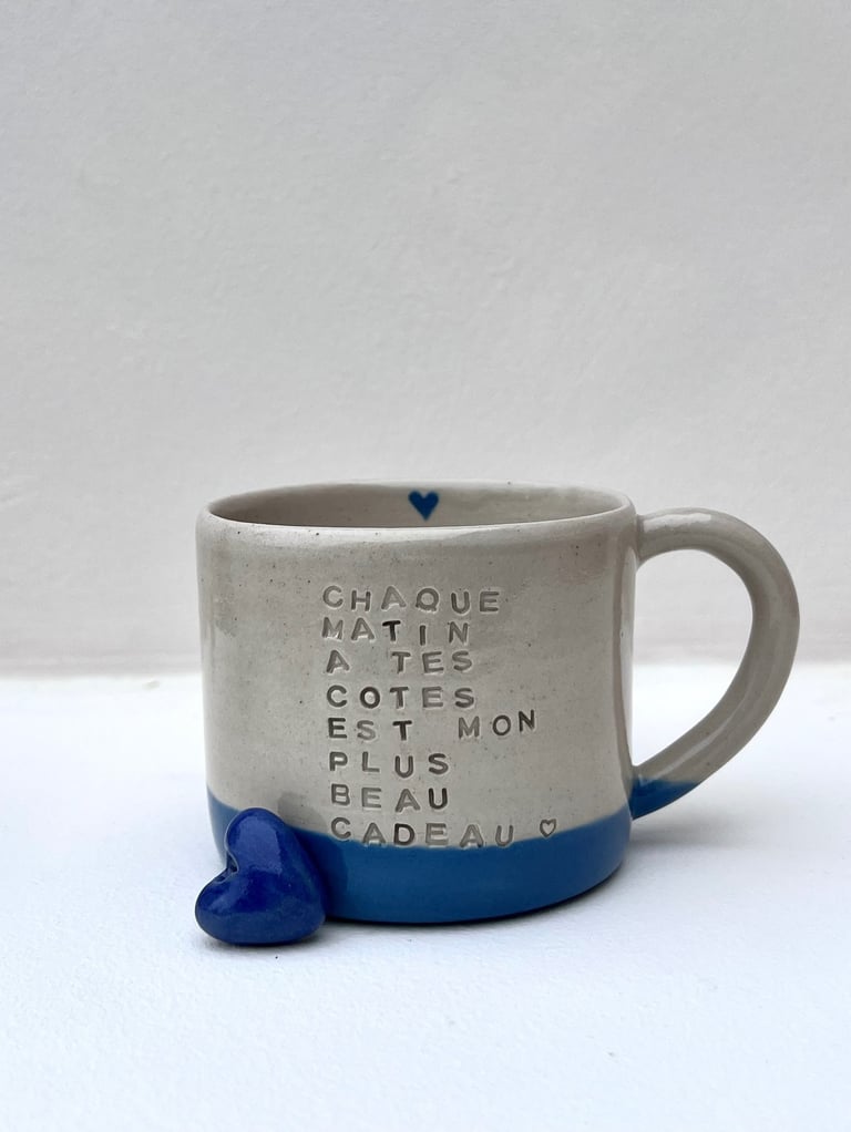 une tasse sur mesure mesure pour la saint Valentin 