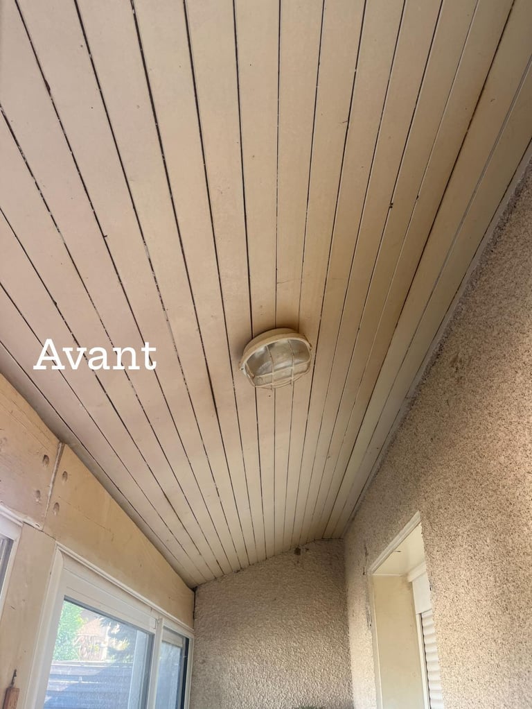 lame à changer avec du pvc