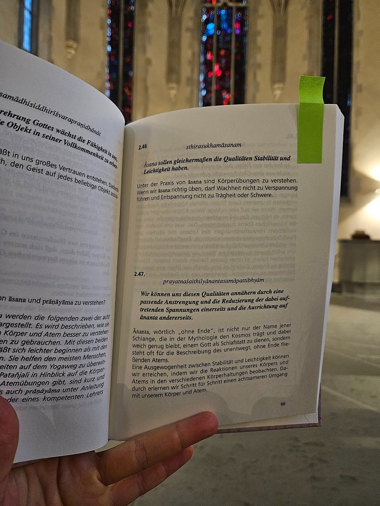 Inspiration aus dem Yoga Sutra