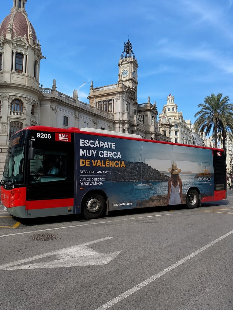 Publicidad Autobuses Valencia