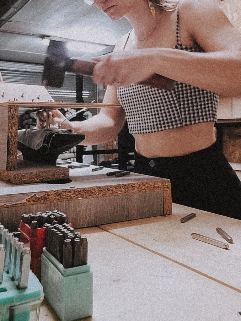 Estampage de cuillère