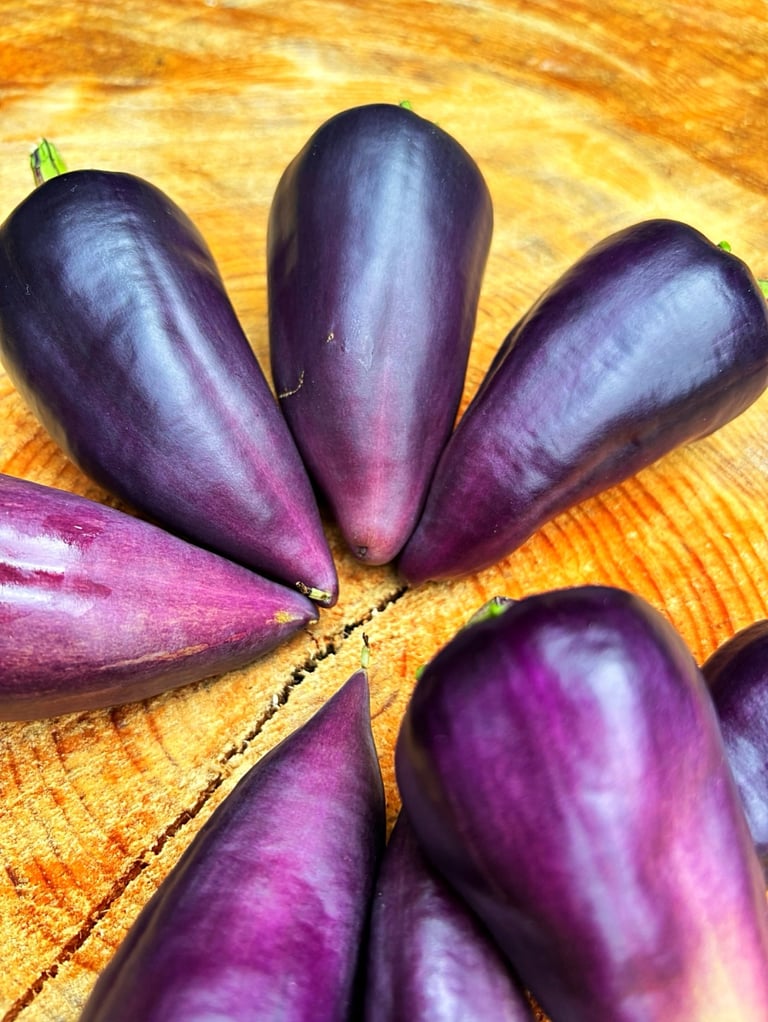 VIOLET SPARKLE SWEET PEPPER | Crisp texture and mild flavour