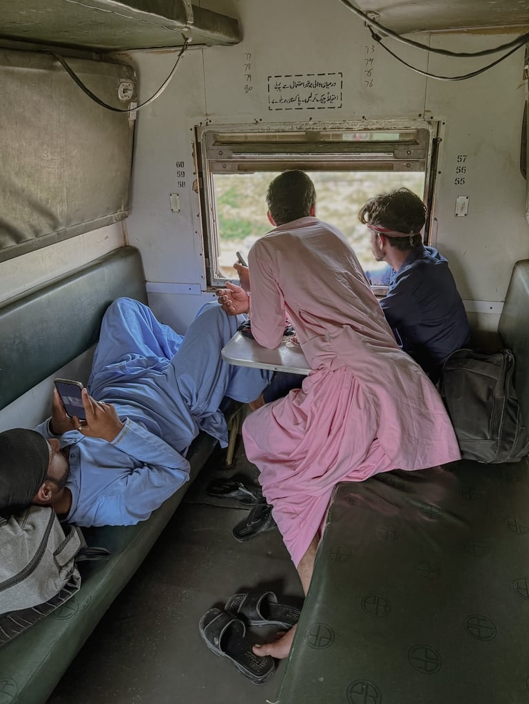 Train from Lahore to Multan