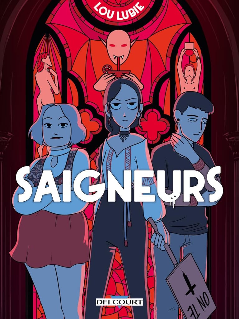 Première de couverture de la BD Saigneurs de Lou Lubie