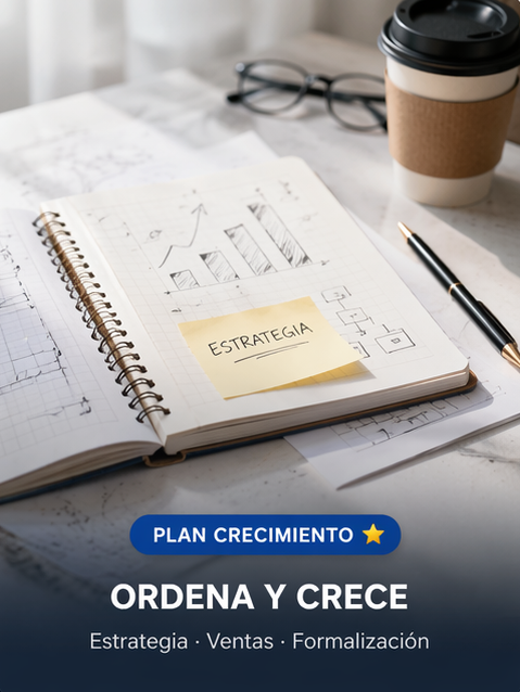 Plan crecimiento para emprendedores