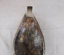 Artiste Jaï - Vase Raku - Pièce unique 