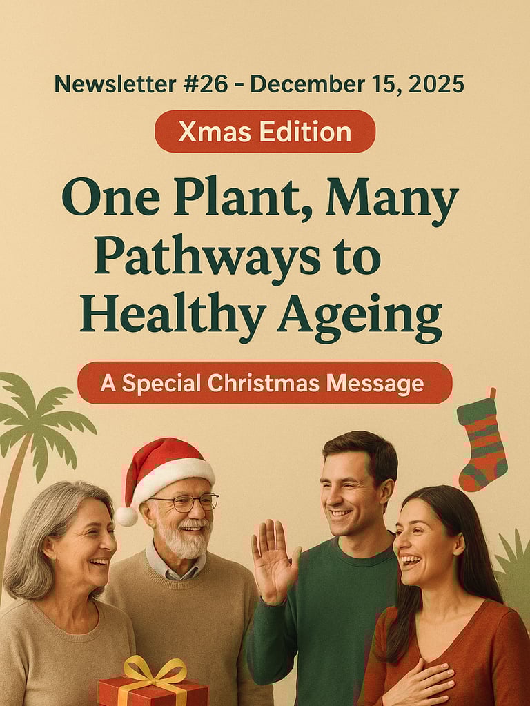 Many Pathways to Healthy Ageing with Annatto