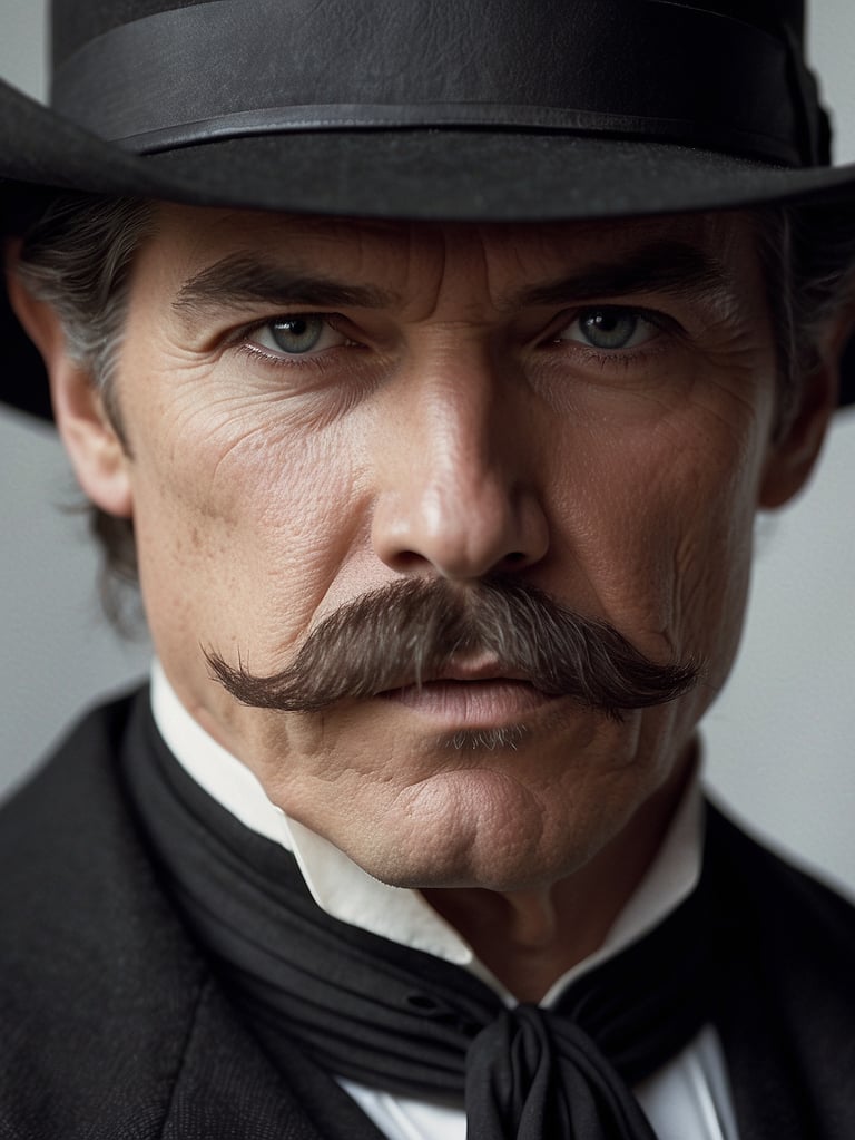 Wyatt Earp in black, a villain?
