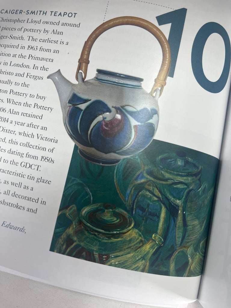 The Great Dixter journal featuring the digital drawing