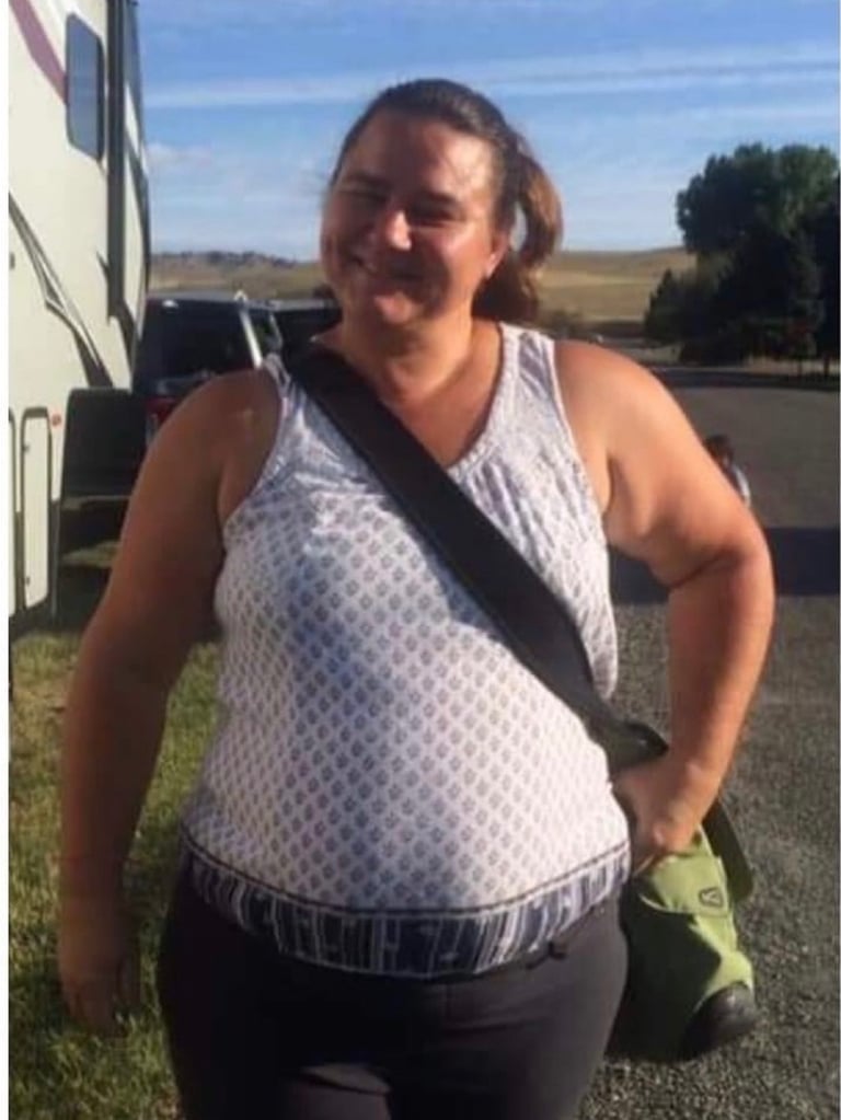 Sarina Helton, FNP at 289 lbs, her highest weight ever. 