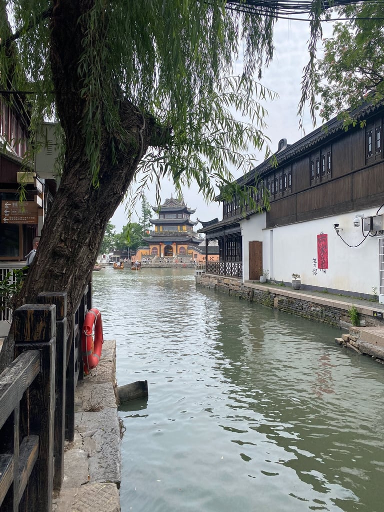 venice of shanghai ancient water town