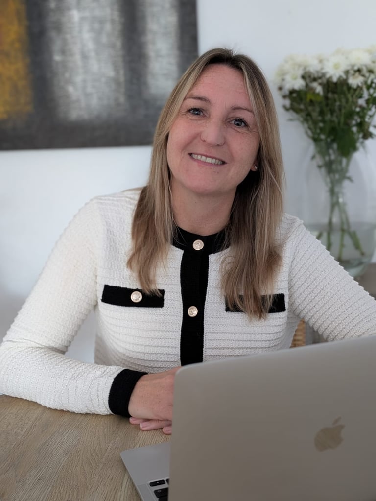 Vicky Kirby Living her childhood dream in the South of France