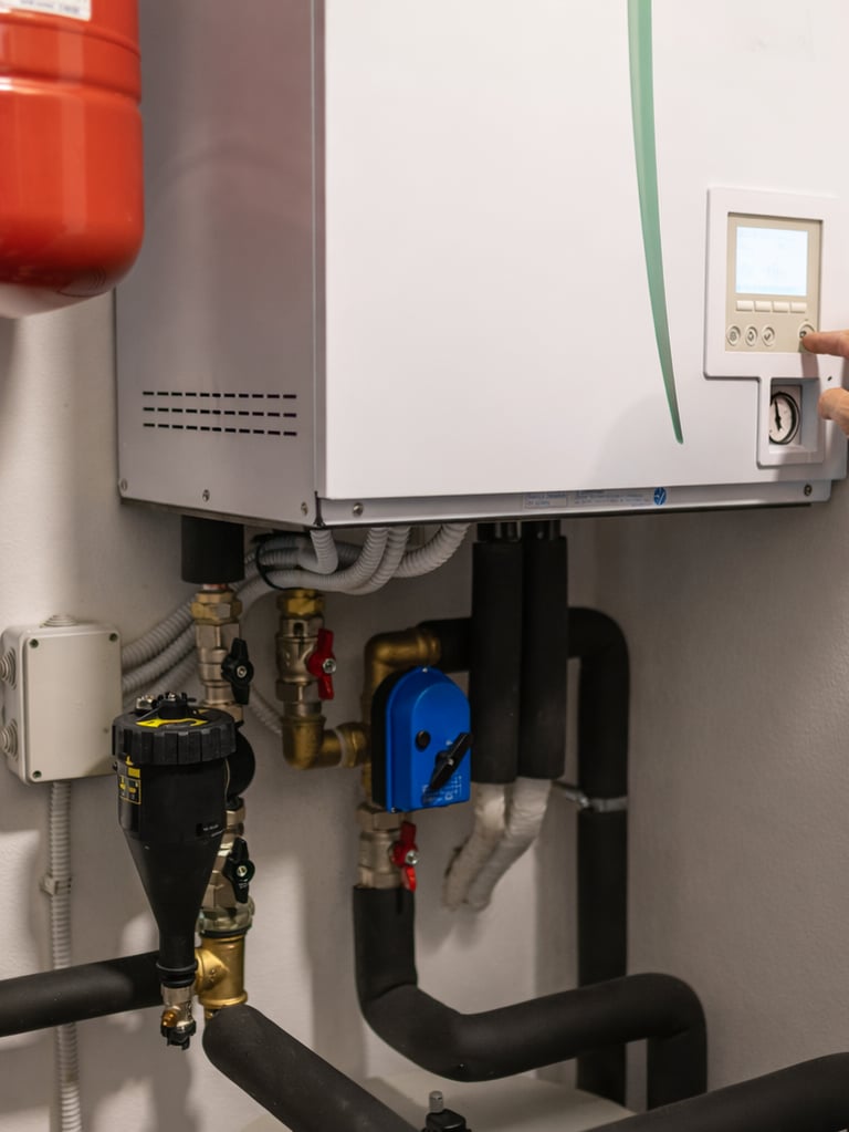 gasketel vervangen of installeren