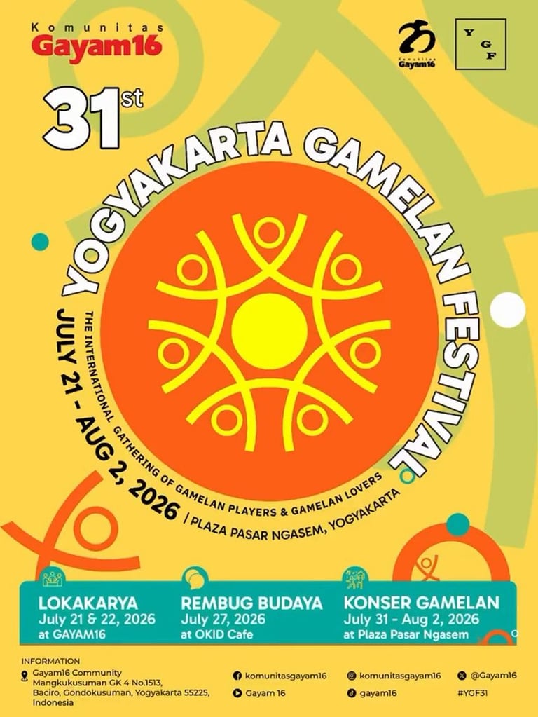 Yogyakarta Gamelan Festival