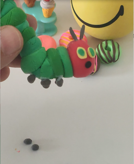 The very Hungry Caterpillar Feet