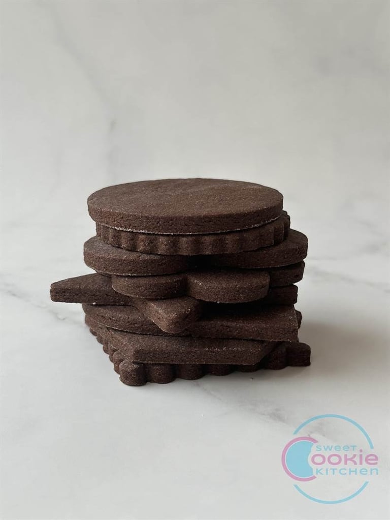 Chocolate sugar cookies