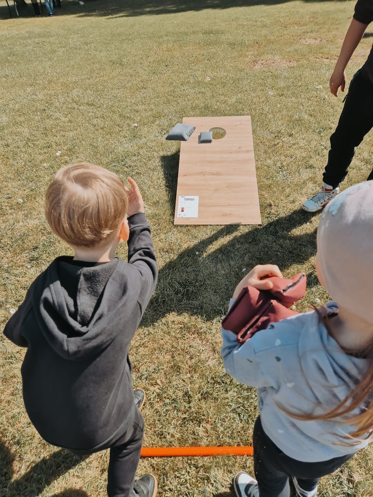 Cornhole žaidimas nuomai Klaipėdoje
