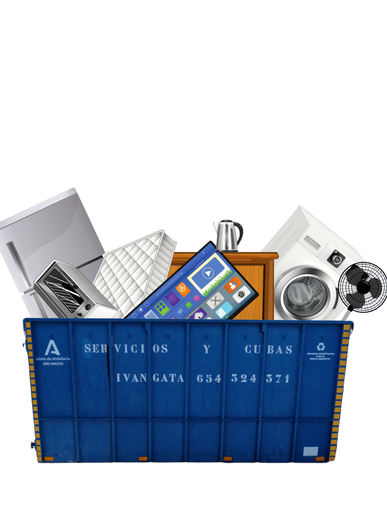 Alquiler de cubas Para objetos voluminosos en Sevilla y Aljarafe