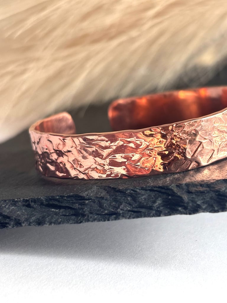 Bransoletka z miedzi