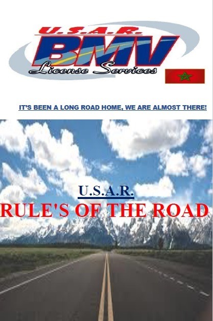Rules of the Road Manual