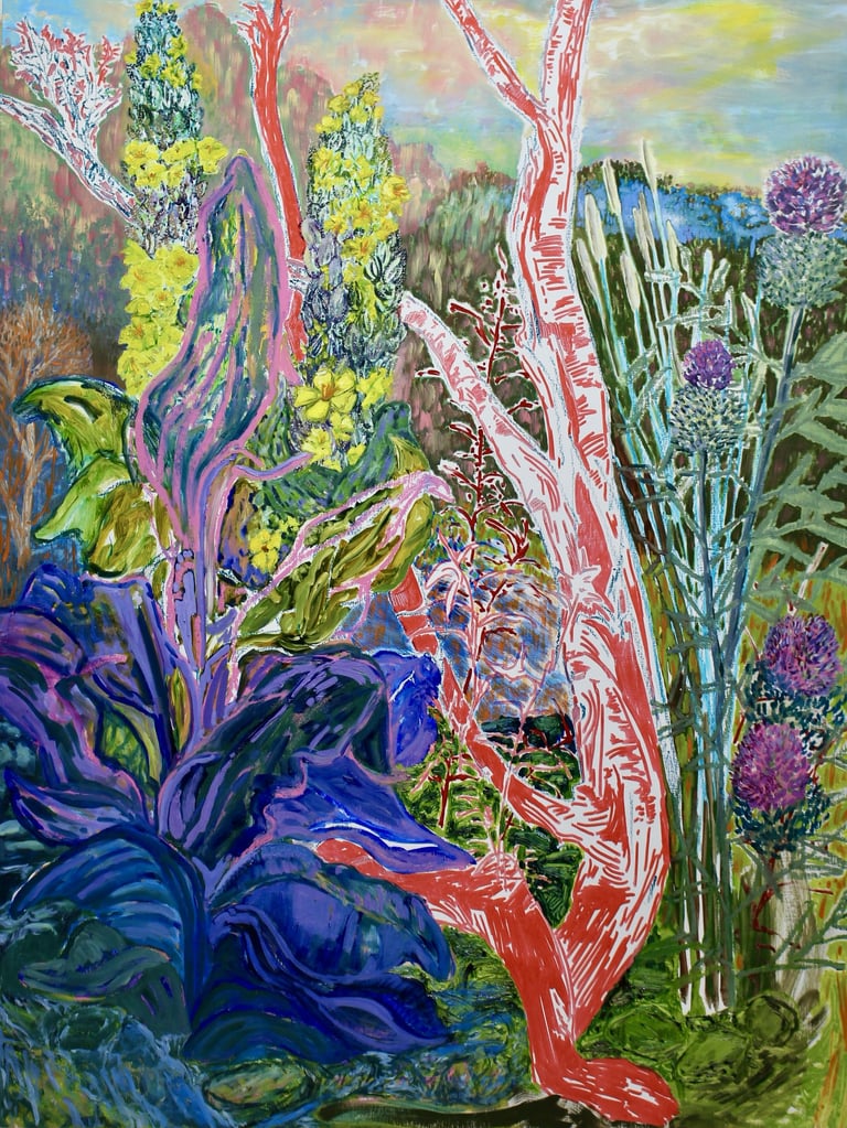 contemporary landscape painting