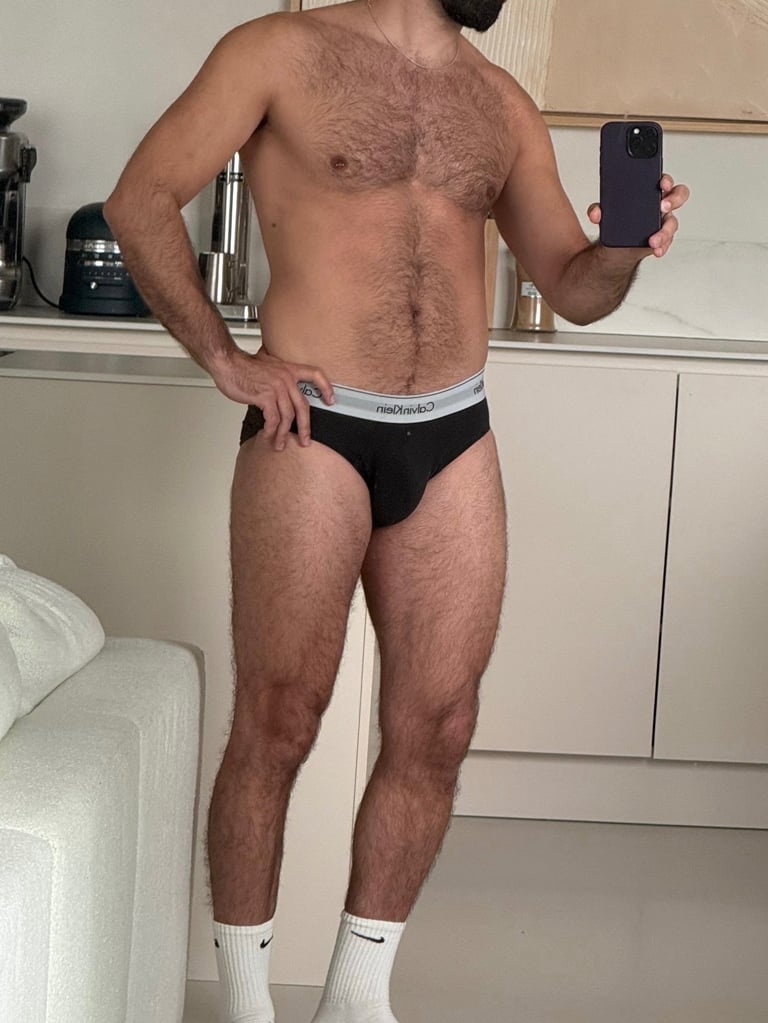 client transformation photo muscle growth