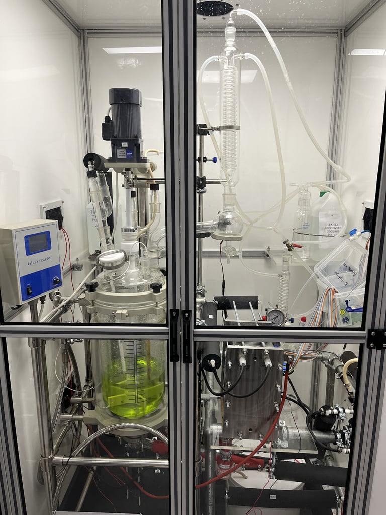 Ki Hydrogen Biomass Electrolyser Test Rig