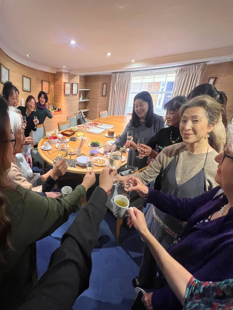 Ikebana International London Event - Christmas Bazaar at Daiwa Foundation