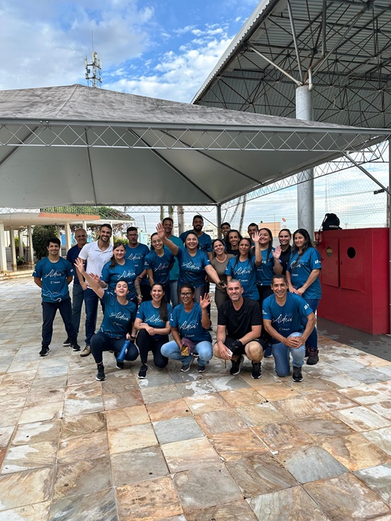 Turma curso Brigada de Incêndio Patos de Minas