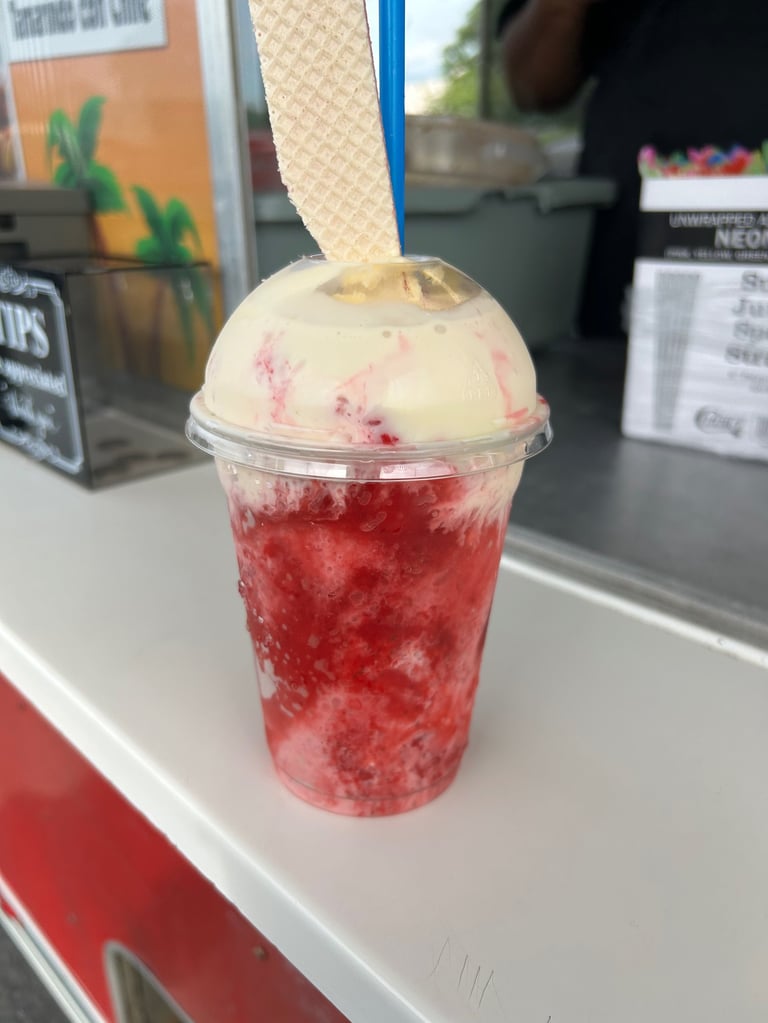 Fresa con Crema