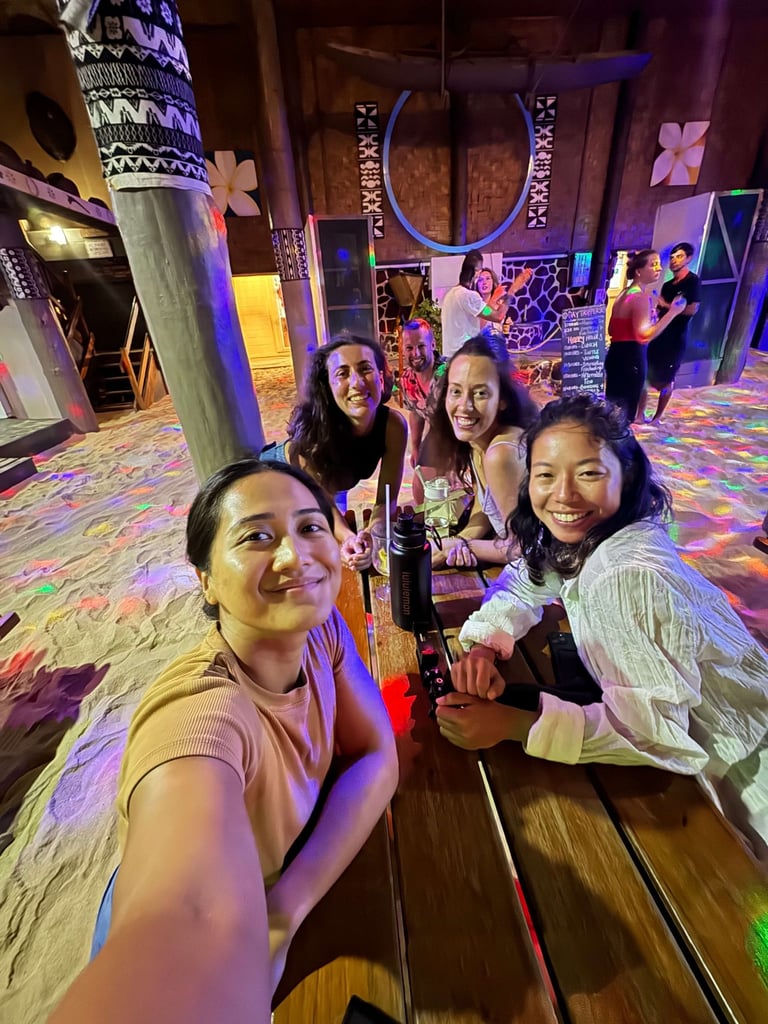 La noche en beachcomber island 