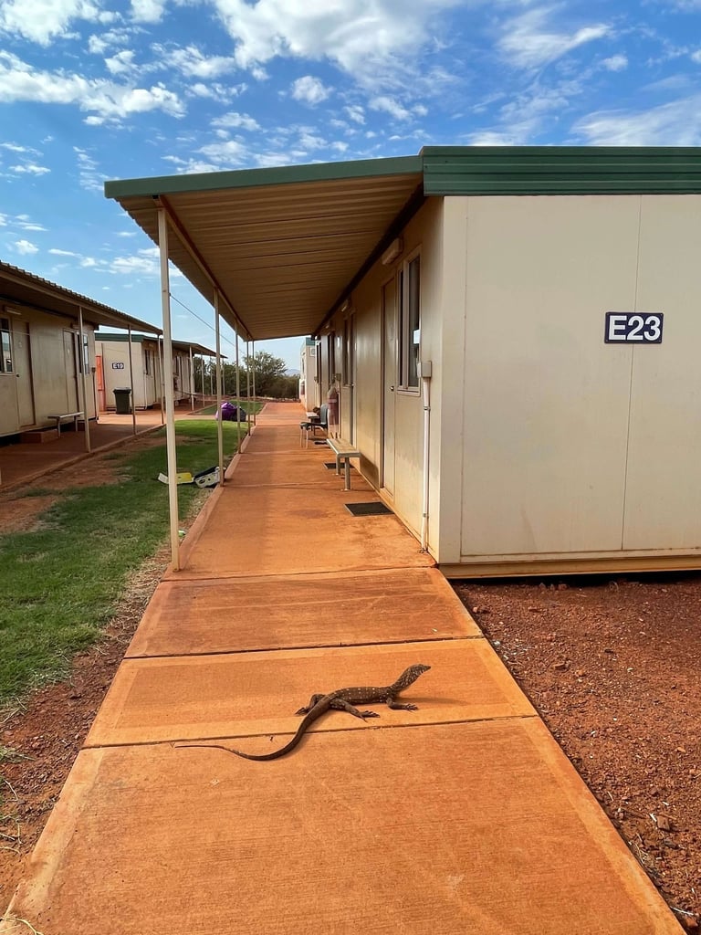 Mining camps in western australia