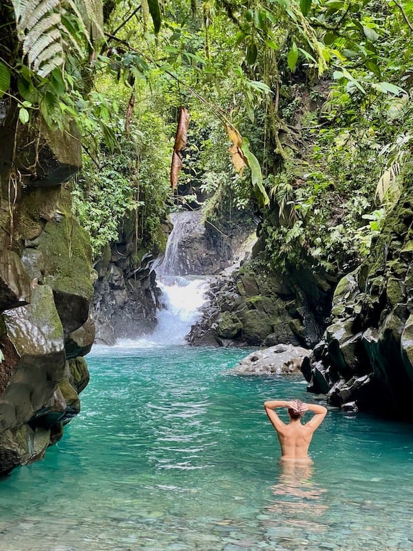 La Fortuna Wasserfall Costa Rica Urwald Annerschtwo
