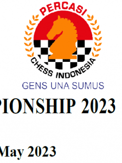 Asian Zonal 3.3, Century Park Hotel Jakarta, Indonesia. Percasi Indonesia. Asian Chess Federation