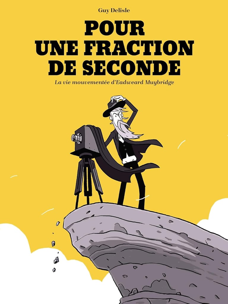 Première de couverture de la BD Pour une fraction de seconde de Guy Delisle