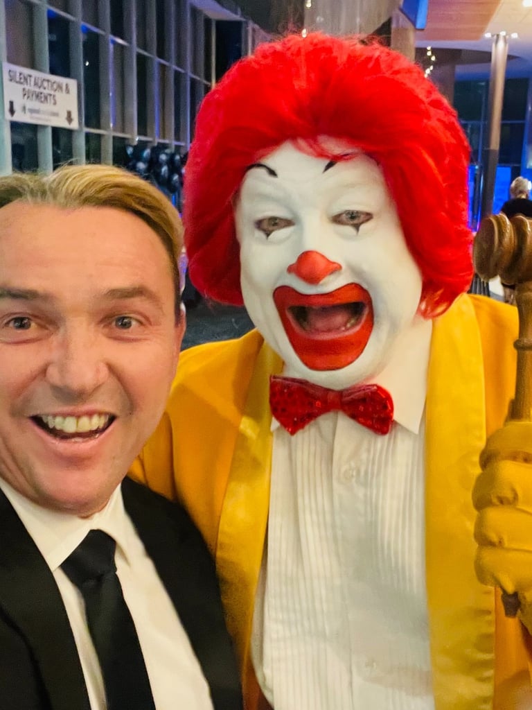 Craig Rosie best benefit charity auctioneer Los Angeles