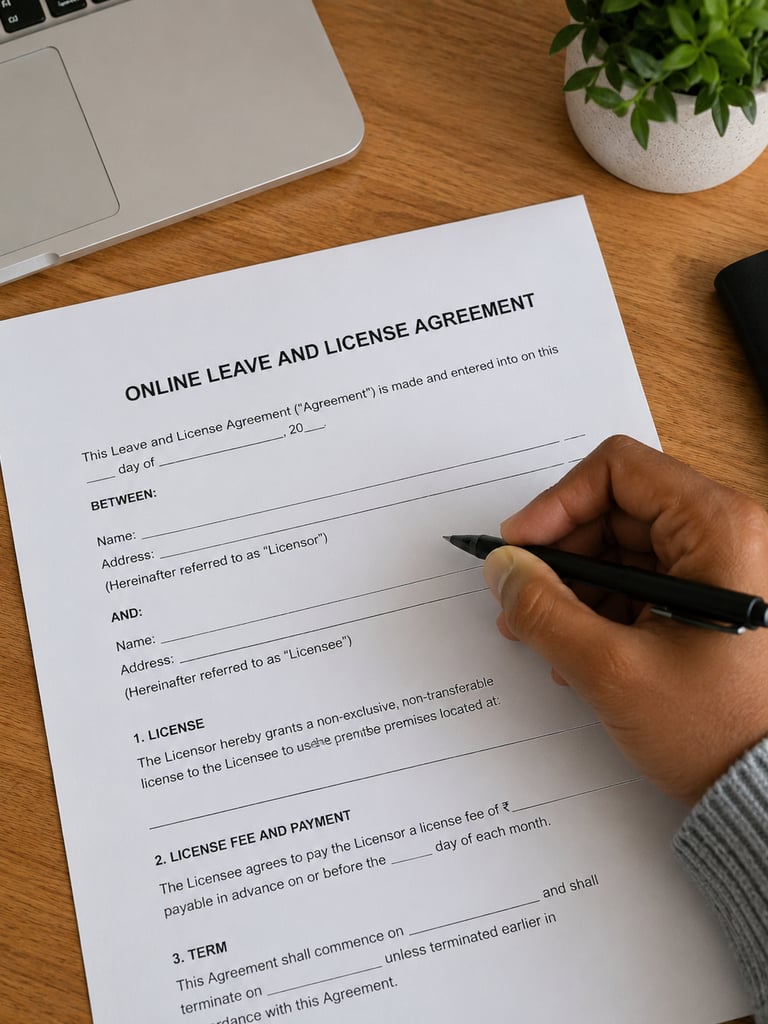 Doorstep biometric service for rent agreement registration in Pune