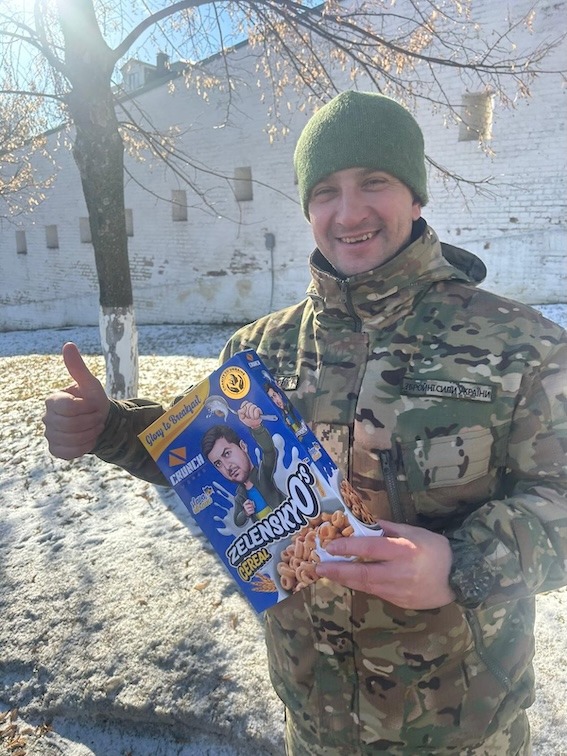 Zelenskyos cereal. ZelenskyO's Cereal.