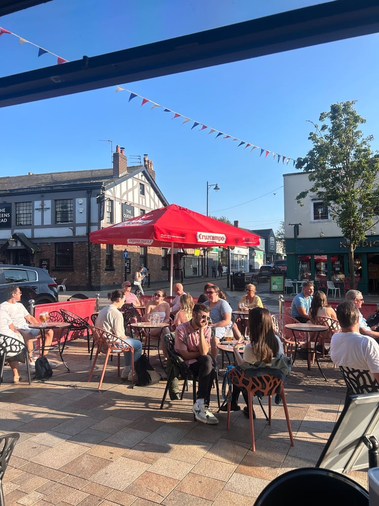outside seating
